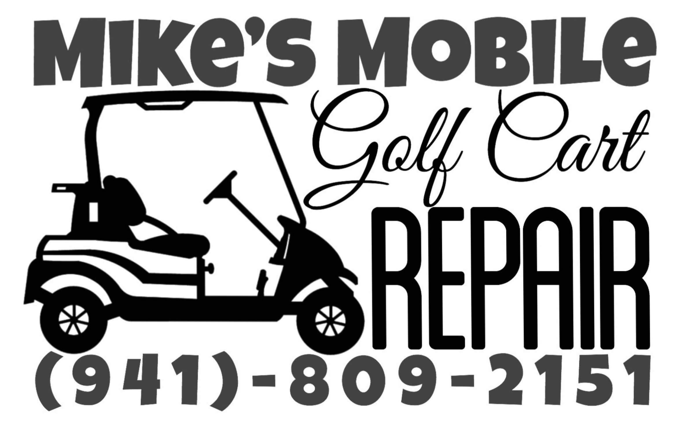 Mike's Mobile Golf Cart Repair logo